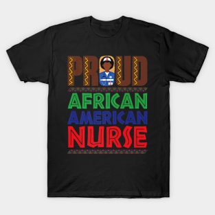 African American Nurse Black Nursing Graduation (2) T-Shirt